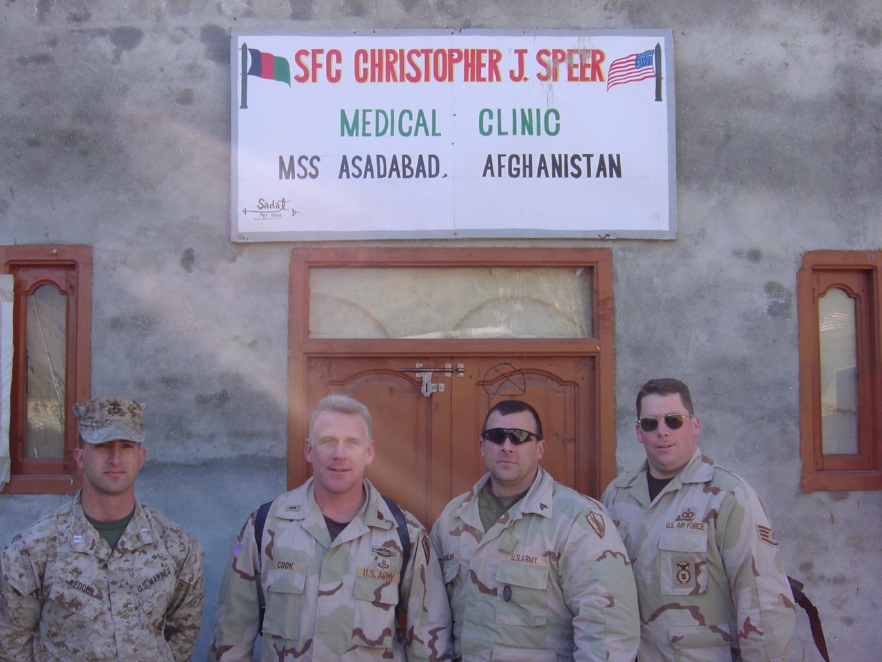 Peder Mockler Combat Medic Afghanistan 2004